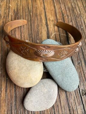 Copper Bell Native American bracelet